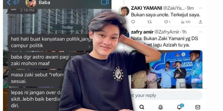 “Disebabkan Pakcik Zaki Yamani, Huru-Hara Saya Hari Ni…Ayah Saya Dah Sound Saya Ni…” – Anak Jamal Abdillah