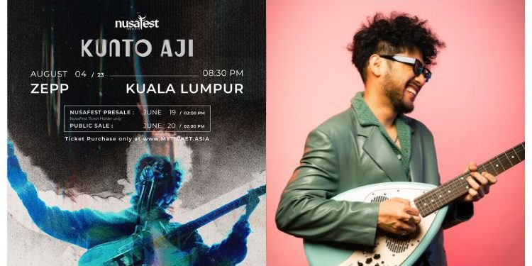 Rawat Rindu Peminat, Kunto Aji Bakal Beraksi Di Zepp Kuala Lumpur Ogos Ini
