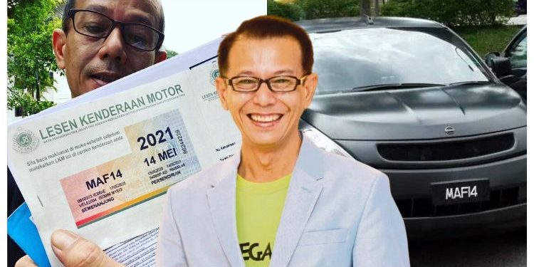Azhar Sulaiman Nak Lelong Plat Kereta MAF14 Miliknya Dengan Harga RM1.85 Juta