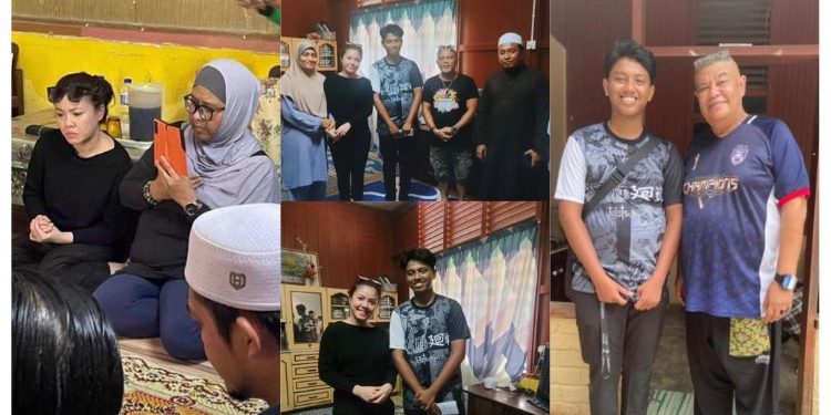 Tiz Zaqyah, Azlee Senario Antara Selebriti Luang Masa Ziarah Abdul Rahman