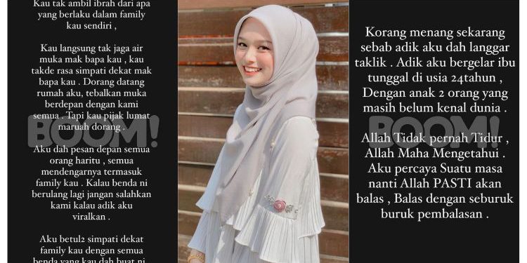 “Kau Pijak Lumat Maruah Mak Bapak Kau, Tebalkan Muka Berdepan Kami Semua…” – Kakak Misya