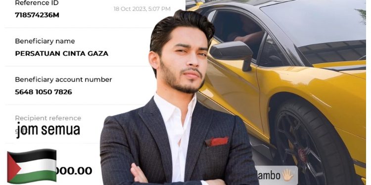 Aeril Zafrel Jual Lamborghini Aventador, Hasil Jualan Sumbang Kepada Palestin – “Bye Kuning…”