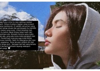 Luah Rasa Perit Putus Cinta, Ramai Bagi Mimi Lana Kata-kata Semangat