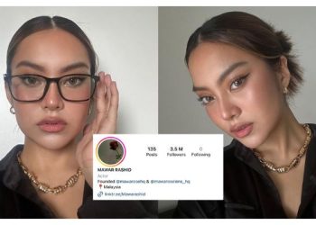 Mawar Rashid ‘Unfollow’ Semua Di IG, Padam Foto Bersama Suami