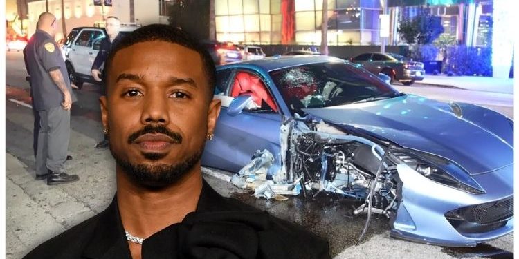 Michael B. Jordan Tak Alami Kecederaan Selepas Terlibat Kemalangan Kereta Di Los Angeles