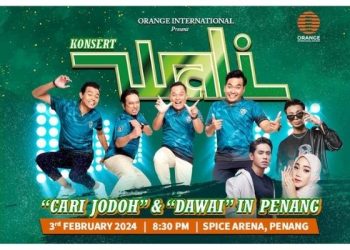 Wali Band, Fadhilah Intan Bakal Gegarkan Pulau Pinang Februari Ini!