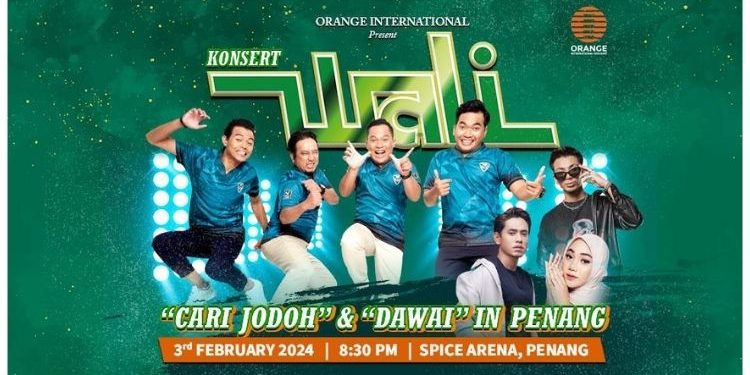 Wali Band, Fadhilah Intan Bakal Gegarkan Pulau Pinang Februari Ini!