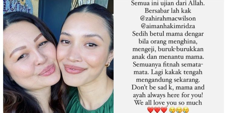 Ibu Zahirah MacWilson Sedih Anak Dihina – “Berhenti Menyerang, Menyeksa Dan Buli Wanita Hamil…”