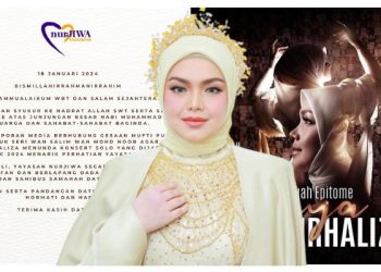 Demi Kumpul Dana Palestin, Siti Nurhaliza Nekad Teruskan Konsert