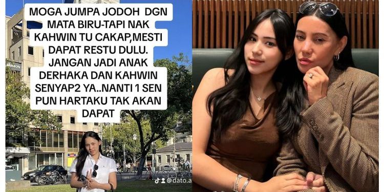 A.Aida Doa Anak Dapat Jodoh ‘Mata Biru’, Tapi Kahwin Mesti Dapat Restu Dulu Baru Dapat Harta!