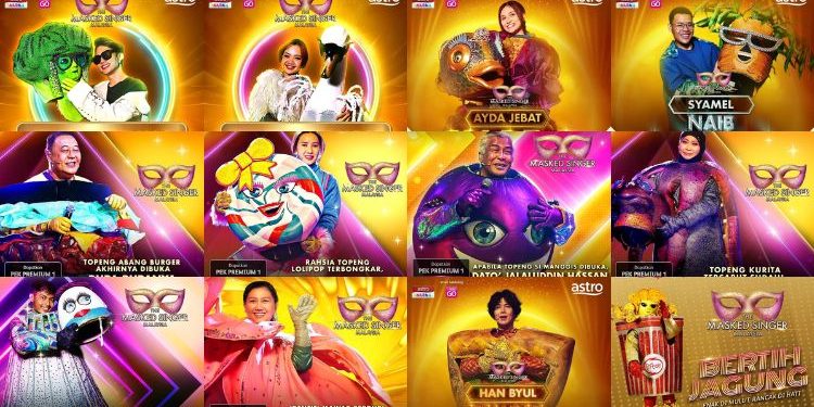 10 Peserta The Masked Singer Malaysia (Musim 3) Paling BOOM!