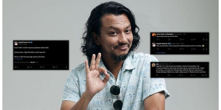 Netizen Seloroh Faizal Tahir ‘Penjawat Awam’ Lagu Merdeka
