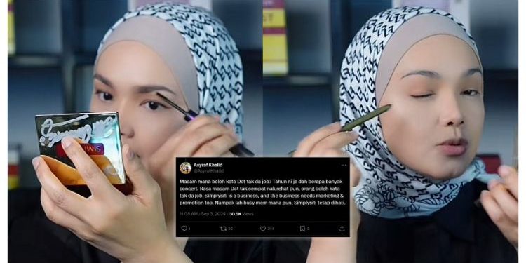Asyraf Khalid Bidas Dakwaan Siti Nurhaliza Tak Ada Job