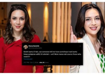 Niat Murni Diana Danielle Mahu Bantu Pelajar Kurang Berkemampuan Curi Perhatian