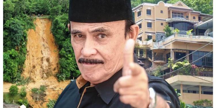 Yusof Haslam Kekal Tenang, Enggan Pindah Walau Berdekatan Kawasan Tanah Runtuh