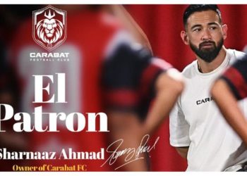 Sharnaaz Ahmad Terajui Kelab Bola Sepak Carabat FC