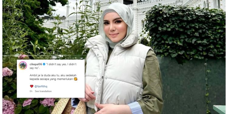 Cik Epal Sindir Dewi, Tawarkan Bekas Suami Secara Terbuka
