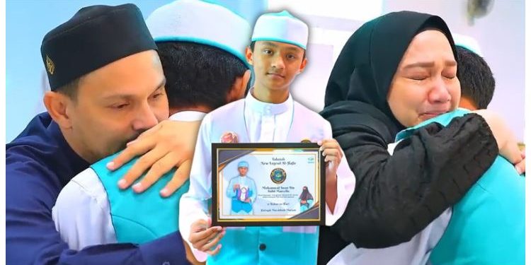 Anak Aidid Marcello Bergelar Hafiz Al-Quran, Hafaz 30 Juzuk Dalam 11 Bulan