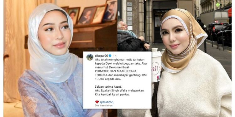 Cik Epal Tuntut Maaf Terbuka, Ganti Rugi RM1 Juta Dari Dewi Atas Dakwaan Fitnah