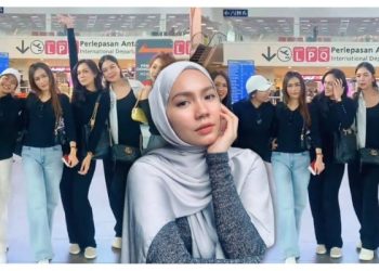 “Geng Tudung Terbang” – Penampilan Terbaharu Aprena Manrose Curi Perhatian