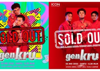 Tiket GENKRU Licin Dalam Masa 1 Jam! Konsert Hari Kedua Dalam Perancangan