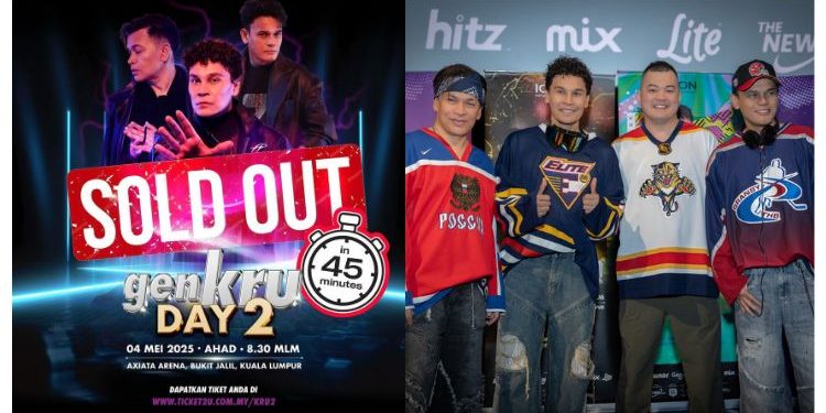 GENKRU Cipta Sejarah, Tiket Hari Kedua ‘Sold Out’ Dalam 45 Minit!