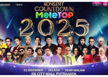 Barisan Artis Popular Gegarkan ‘Konsert Countdown MeleTop 2025’