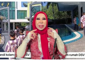 DSV Invites Tahfiz Students To Swim In Her Pool, Netizens Pray For Abundant Blessings