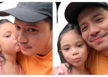 “Fatima, Daddy’s Heart Embraces You Forever..” – Fattah Amin Shares Photo With His Daughter