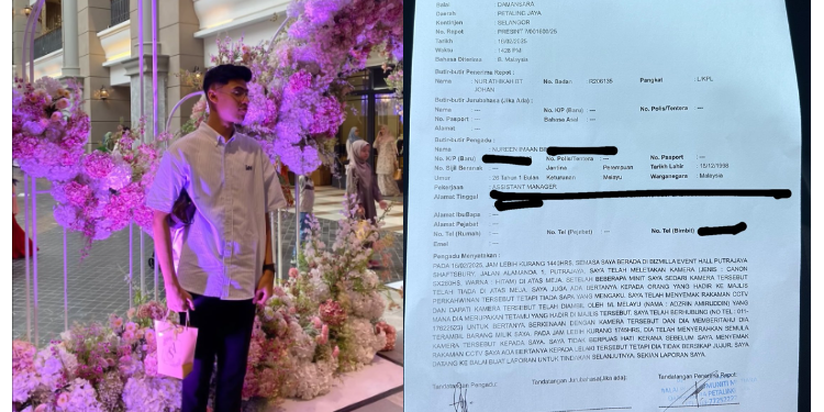Male Singer Accused Of Stealing Camera At Wedding Event?
