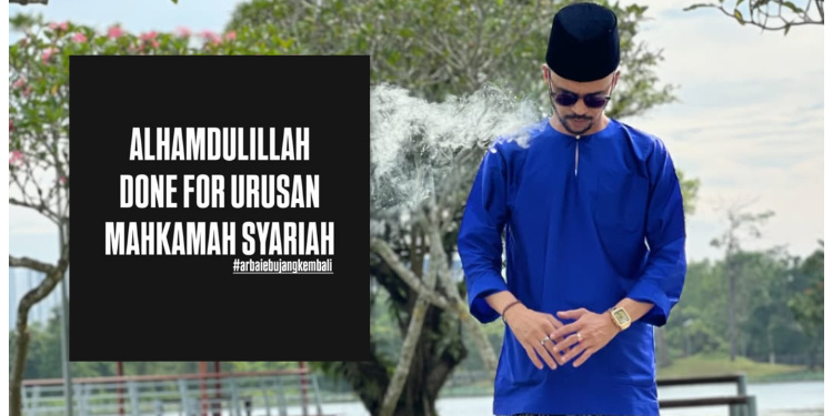 “Alhamdulillah, Selesai Untuk Urusan Mahkamah Syariah” – Along Cham ‘Bujang Kembali’?