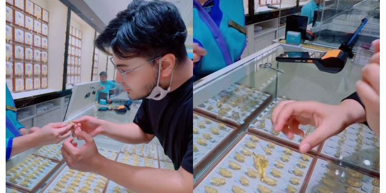 [V]Throwing Ring At Influencer, Gold Shop Staff Faces Action