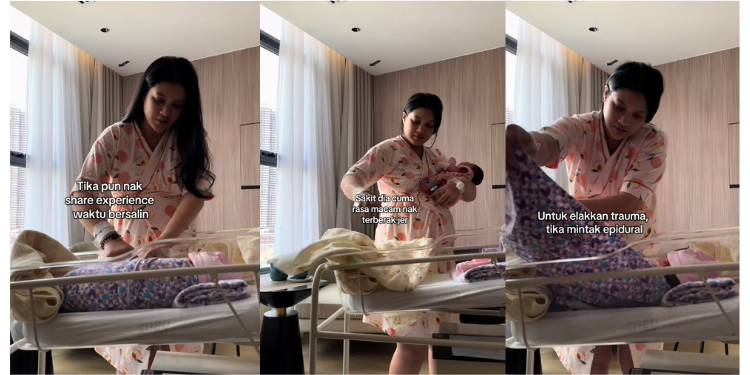 [V] Atikah Suhaime Picks Epidural To Avoid Birth Trauma, Netizens Busy Judging Her Belly