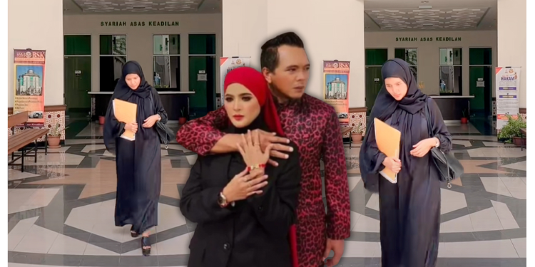 [V]“I Chose To Leave…” – Nur Nilam Appears In Court, Marriage With Azlan Komeng Falling Apart?