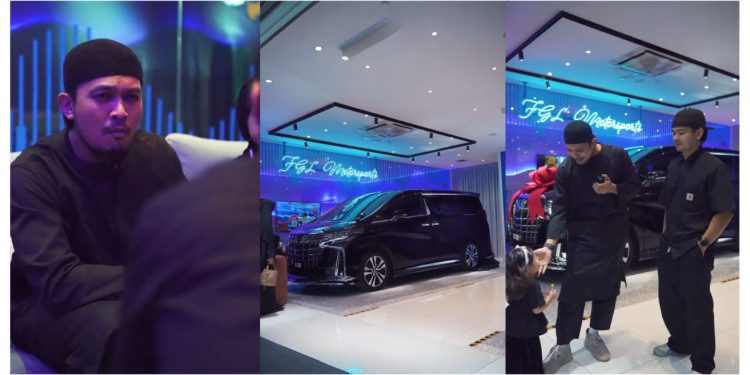 “Rezeki Anak-Anak” – Saharul Ridzwan Beli Kereta Alphard Demi Keselesaan Keluarga
