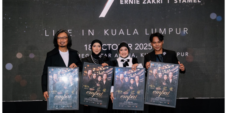 Golden Vocals & Music Legends Unite! EMPAT Live In KL Set To Make History