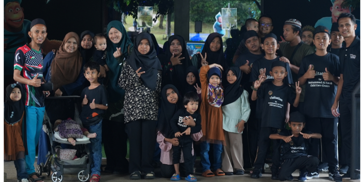 Yayasan KRU Terus Prihatin, Bawa Anak Yatim & Asnaf Nikmati Hari Istimewa Di Wetland Studios Putrajaya