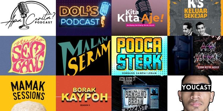 10 Podcast Malaysia Paling BOOM!