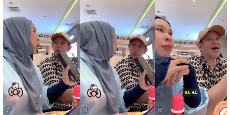 [V] DSV Gifts Cik Lan A New Phone, Netizens Tease About Their Chemistry