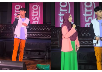 [V] Sertai Program Realiti Hiburan, Anak Sulung Allahyarham Suhaimi Saad & Ina Naim Curi Tumpuan