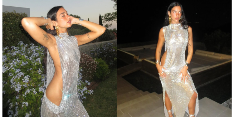 Dua Lipa Celebrates 30th Birthday In Stunning Chainmail Dress