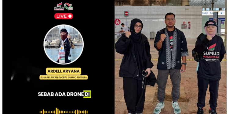 [V] “Terburu-Buru Pakai Kasut..” – Ardell Aryana Kongsi Detik Cemas Kapal Misi Kemanusiaan Dihampiri Dron