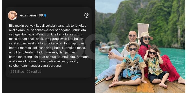 Anzalna Nasir Seru Ibu Bapa Ambil Serius Peranan Didik Anak-Anak Dari Rumah