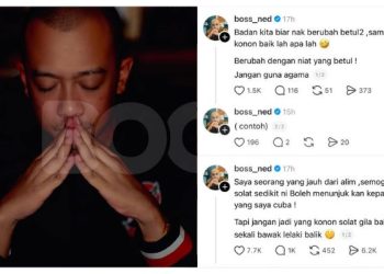 Nedim Tuduh Seseorang Tunggang Agama, Bawa Lelaki Masuk Rumah