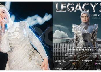 Usikan Payung Terjun Peminat Siti Nurhaliza Curi Perhatian