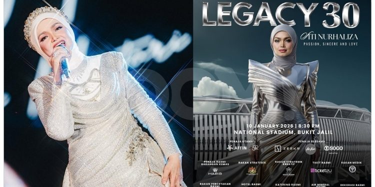 Usikan Payung Terjun Peminat Siti Nurhaliza Curi Perhatian